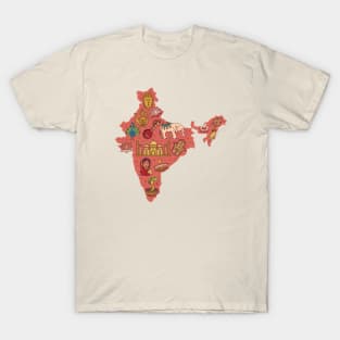 India Map T-Shirt